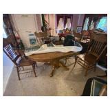 Dining Table 5ft x 42" & 4 Chairs
