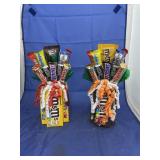 2 Pcs - Assorted Chocolate Candy Bouquets