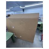 Green Plastic Round Folding Table NIB 41"Dia