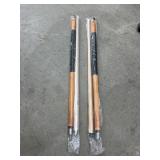 2 Pcs - Mizerak 58" Maple Pool Cues