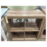 Wood 4-Cubby Unit 31"L x 15"W x 31"H