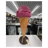 Decorative Ice Cream Cone Display