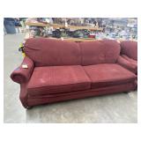 Cloth Upholstered Couch 81"L