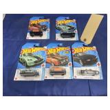 5 Pcs - Hotwheels NIP
