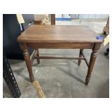 Wood Table 14"L x 22"W x 18"H