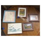 5 Pcs - Framed Wall Art