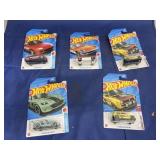 5 Pcs - Hotwheels NIP