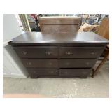 6-Drawer Dresser 49"L x 17"W x 33"H