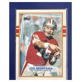 1989 TOPPS HOF JOE MONTANA CARD