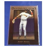 DEFFENSIVE GEMS UPPERDECK BARRY BONDS CARD