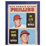 ROOKIE CARD 1970 TOPPS JOE LIS