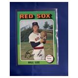 HIGHGRADE VINTAGE 1975 TOPPS SPACEMAN BILL LEE