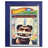 EARLY CARD 1977 CLIFF BRANCH