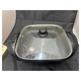 Elec Skillet w/Cord & Lid