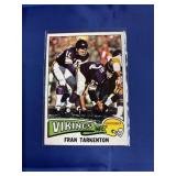 1975 TOPPS HOF FRAN TARKENTON CARD