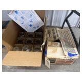 Assorted Glass Mason Canning Jars w/Lids