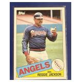 1985 TOPPS HOF REGGIE JACKSON CARD