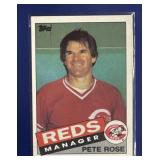 1985 TOPPS PETE ROSE CARD