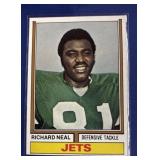 1974 TOPPS RICHARD NEAL CARD