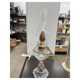 Electric Oil Lamp Style Glass Lamp