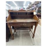 Desk w/Glass Top 36"L x 20"W x 42"H