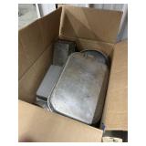 Assorted Metal Baking Pans - SS Lids & More