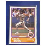 ROOKIE CARD 1989 SCORE HOF CRAIG BIGGIO