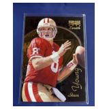 1996 PINNACLE ZENITH HOF STEVE YOUNG CARD