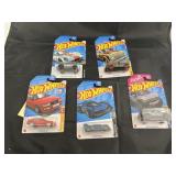 5 Hotwheels NIP