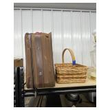 2 Pcs - Christmas Ornaments in Canvas Suitcase