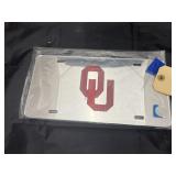 OU License Plate