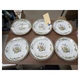 6 Pcs - Noritake China Plates