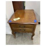2-Drawer End Table 21"L x 26"W x 22"H
