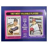 HIGH GRADE VINTAGE 1975 TOPPS HOF YAZ/CEPEDA