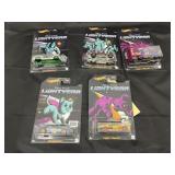 5 Pcs - Disney Hot Wheels NIP