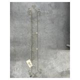 Gold Toned Plate Display Rack