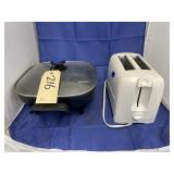 Rival Elec Skillet w/Cord & Lid - Proctor Silex