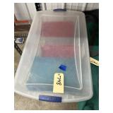 Assorted Plastic Bins & Lids