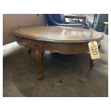 Wood Round Coffee Table 38"Dia x 16"H