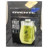 Ovente 2-1/2L Fruit Infuser w/2 Rods