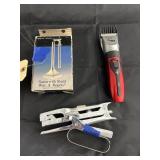 Hand Stapler - Razor w/Stand - Elec Clippers