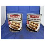 2 - Chef Mate Hot Dog Chili Cheese Sauce