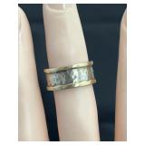 925/14K (Israel) Ring Sz 8-1/2 8.4G