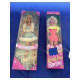 2 Pcs - Ruffle Fun & Skating Star Barbie