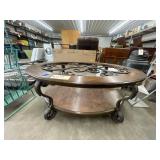 Oval Coffee Table - Missing Glass Top