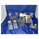 7 Pcs - Anchor Hocking Star of David