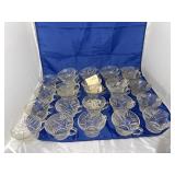 27 Anchor Hocking Star of David Punch Cups