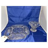 2 Pcs - Anchor Hocking Star of David