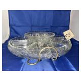 Anchor Hocking Star of David Serving Bowl