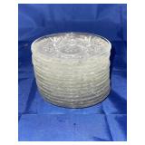 16 Pcs - Anchor Hocking Star of David Coasters